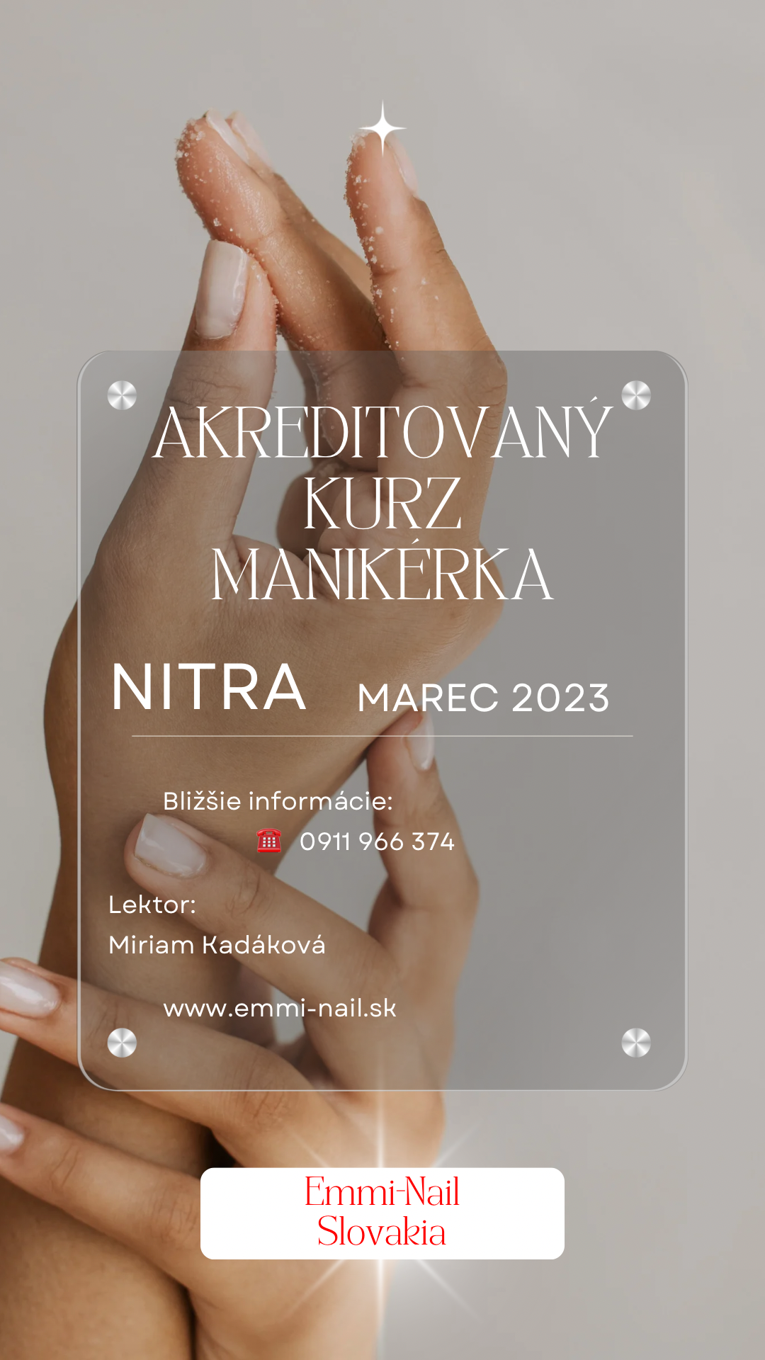 skolenie nail design Nitra emmi-nail