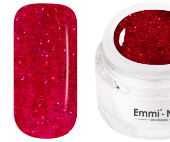 70265 Emmi-Nail Color Gel Magic Red Glitter 5ml -F133-
