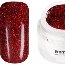 16940 Emmi Nail Glitter Gel Magical Red -F441-